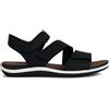 Geox D35r6a000ek Vega Sandals Nero EU 39 Donna