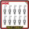 NGK KIT 10 CANDELE NGK B9ES a PASSO LUNGO con NOTTOLINO SVITABILE 2611 ORIGINALI