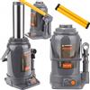 Powermat Cric Idraulico Per Auto a Bottiglia Crick Sollevatore Martinetto da 3 a 50 Ton