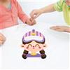 Tavola per esercitarsi con treccia di capelli Tavola in feltro per bambini