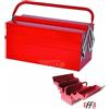 EFFE CASSETTA ATTREZZI PORTA UTENSILI METALLO ESTENSIBILE 5 SCOMPARTI CM 46X20 H. 20