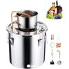 VEVOR Distillatore di Alcool 30 L Distillatore di Alcool Acqua in Acciaio Inox