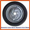 Sidex Ruote ruota piena per betoniera elettrica gommata carrello antiforatura Sidex 23