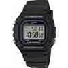 Casio Orologio Uomo Casio Collection W-218h-1avdf Multifunzione Resina Nero lac