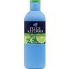 Felce Azzurra - Bagnoschiuma Profumato Fresco Bergamotto, Bagno Schiuma Detergente Delicato Idratante per Pelle Morbida, Note Esotiche Cocco e Cannella, Bagnodoccia Dermatologicamente Testato, 650 ml