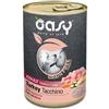 Oasy Umido Cane GRAIN FREE ADULT MEDIUM/LARGE TACCHINO Lattina 400 gr - 6 pezzi
