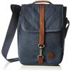 Timberland Walnut Hill Waxed Canvas Borsa a Spalla, 27 cm, Black Iris