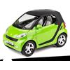 MODELLINO AUTO MODELLISMO MINIATURE LUCI SUONI METALLO PER BENZ SMART 451 FORTWO