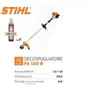 STIHL Decespugliatore STIHL FS 120 R Motore 2 MIX cc 30,8 (OMAGGIO olio STIHL 100ml)