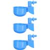 6 Pcs Fontanella Per Polli Alimentatore Pollame Abbeveratoio Automatico Galline