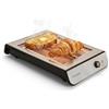 MY WAVE MWEMTOS-PLA Tostapane piatto con 2 tubi al quarzo, 600 W, grigio