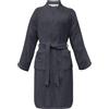 TOM TAILOR Herding TOM TAILOR accappatoio kimono, taglia L, 100% cotone, CLASSIC BATHROBE Grigio (Antracite)