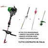 ACTIVE MULTIFUNZIONE ST25 DECESPUGLIATORE TAGLIASIEPE POTATORE MADE IN ITALY