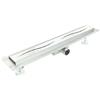 Idralite CANALINA DI SCARICO ACCIAIO INOX 120 cm PIATTO DOCCIA FILO PAVIMENTO SIFONE