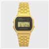 Casio A159WGEA-1 | Orologio da polso al quarzo digitale unisex, acciaio inoss...
