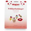 Pracht Creatives Hobby 6044-50031 Portachiavi Diamond Painting, motivo sweet things, set artigianale per la creazione di 5 ciondoli con pietre glitterate, per bambini dai 5 anni in su