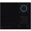 AEG CN071436DH PIANO COTTURA GAS/INDUZIONE MISTO VETRO NERO 60 CM GRIGLIE GHISA