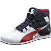 Puma BMW Ms Evospeed 1.3 Mid AC, Scarpe Uomo, Bianco (Blanc (White/Risk Red/Team Blue), 44