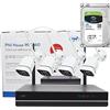 PNI Kit videosorveglianza NVR PNI House WiFi660 e 4 telecamere wireless, 3MP con HDD 1tb incluso