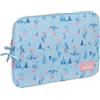 safta FROZEN ICE MAGIC - Custodia per laptop da 15,6, zaino ideale per bambini di diverse età, confortevole e versatile, qualità e resistenza, 39,5 x 3,5 x 27,5 cm, Blu chiaro, M, Casual