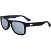 Tommy Hilfiger Occhiali da Sole Tommy Hilfiger TH 1556/S D51 BLACK BLUE 52/18/140 Uomo