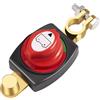 Carehabi Stacca Batteria 12V 24V Stacca Batteria per Auto Staccabatteria 275A Interruttore di Alimentazione Principale Sezionatore Batteria Master per Camper Yacht Barca Camion Autobus Moto