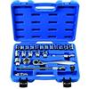 Laser 7103 Low Profile Dual Drive Socket Set 1/2D 24pc
