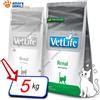 Farmina Cat VET LIFE Natural → Renal - 5 kg - Crocchette Gatto, Mangime Gatti