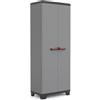 Keter Armadio Portascope Stilo 3 Ripiani Regolabili, Grigio Scuro/Nero, 68x39x173Cm