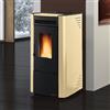 La Nordica Extraflame La Nordica stufa a pellet ventilata Ketty Evo 2.0 pergamena 7,4 kw per 186 m³