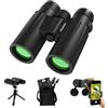Usogood Professional 12 x 50 Binocolo per Adulti- Prismi BaK4 e Lente FMC, Poten