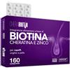 Agocap Cherabiotin, Integratori a base di Biotina, Cheratina e Zinco Crescita Capelli