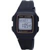 Casio Orologio da polso Casio F-201WA-9ADF Quarzo Quadrante Nero Digitale da uomo