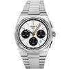 Tissot T-Classico PRX Cronografo Quadrante Bianco Automatico 100M Orologio Uomo