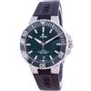 Oris Aquis Data Automatico 26 Gioielli Quadrante Verde Subacqueo Orologio Uomo