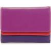 mywalit Portafoglio donna in pelle Double Flap Purse/Wallet - 250-75 - Sangria