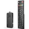 DCOLOR Decoder DVB-T2 Decoder Digitale Terrestre 2024 - Mini Chiavetta TV HDMI N