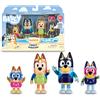 Giochi Preziosi Bluey - Set Da 4 Personaggi Articolati Della Famiglia Bluey Con