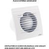 vito ESTRATTORE ASPIRATORE ARIA DA MURO VENTOLA CUCINA BAGNO 11W AIG Ø 100/110"