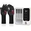 INKBIRD Termometro Carne Wireless con 4 Sonde INT-14BW per Forno WiFi Bluetooth