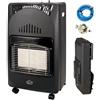 DCG Stufa a Gas GPL infrarossi Pieghevole DCG GH03N + Regolatore di pressione 15 kg.