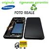 Samsung DISPLAY FRAME SAMSUNG ORIGINALE S9 SM G960F DS TOUCH SCREEN LCD NERO RIGENERATO