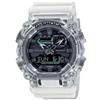 Casio Orologio da polso uomo CASIO G-SHOCK GA-900SKL-7ADR | Design trasparente, sti...