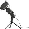 Trust Gaming GXT 232 Mantis Microfono USB per Streaming, Shock-Mount, Filtro Pop