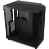 NZXT H6 Flow, CC-H61FB-01, Case Mid-Tower Compatto a Doppia Camera con Flusso d'