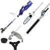 Hyundai Decespugliatore elettrico multifunzione Hyundai 4 in 1 tagliasiepi potatore