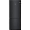 LG GBB569MCAMN Frigorifero combinato 70cm, Classe E, 462L, Wi-Fi, No frost, Nero