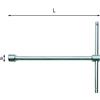 Usag Chiave a t semplice con bocca esagonale 275 - 17mm