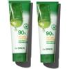 QUESTOEM THE SAEM Jeju Fresh Aloe Lozione Lenitiva 90% | 250ml x 2ea | Lozione Calmant...
