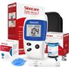 Sinocare Safe ACCU2 Misuratore Glicemia Glucometro Kit Misuratore di Zucchero nel Sangue 150 Strisce